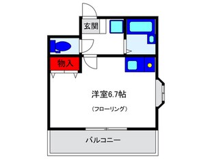 ＣＯＭＯＲＩＳＴＡＲ豊中の物件間取画像